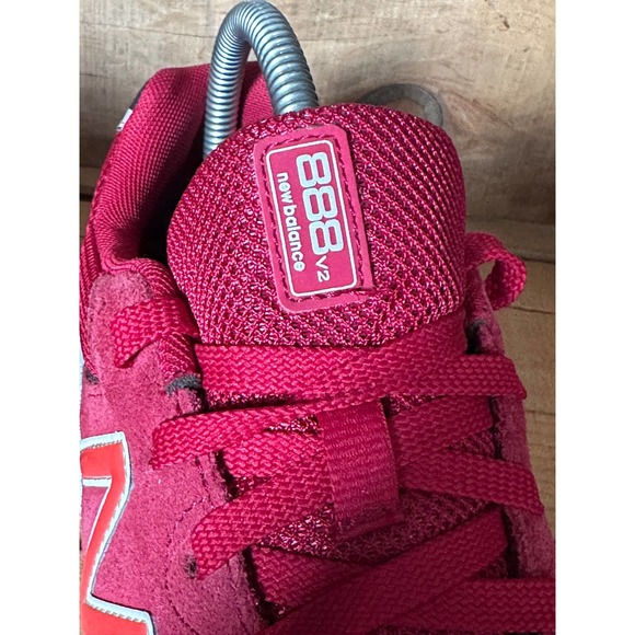 Women’s New Balance 888 V2 Athletic Running Shoes Sneakers Size 8.5 (7Y) Maroon - Picture 9 of 12